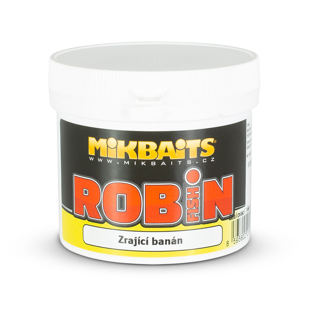 Mikbaits těsto Robin Fish 200g Příchuť: Zrající banán