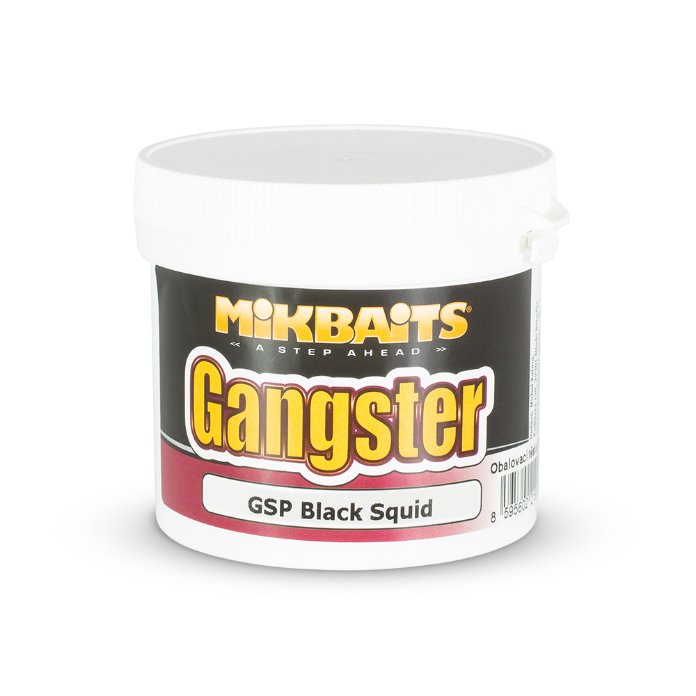 Mikbaits těsto Gangster GSP Black Squid 200g