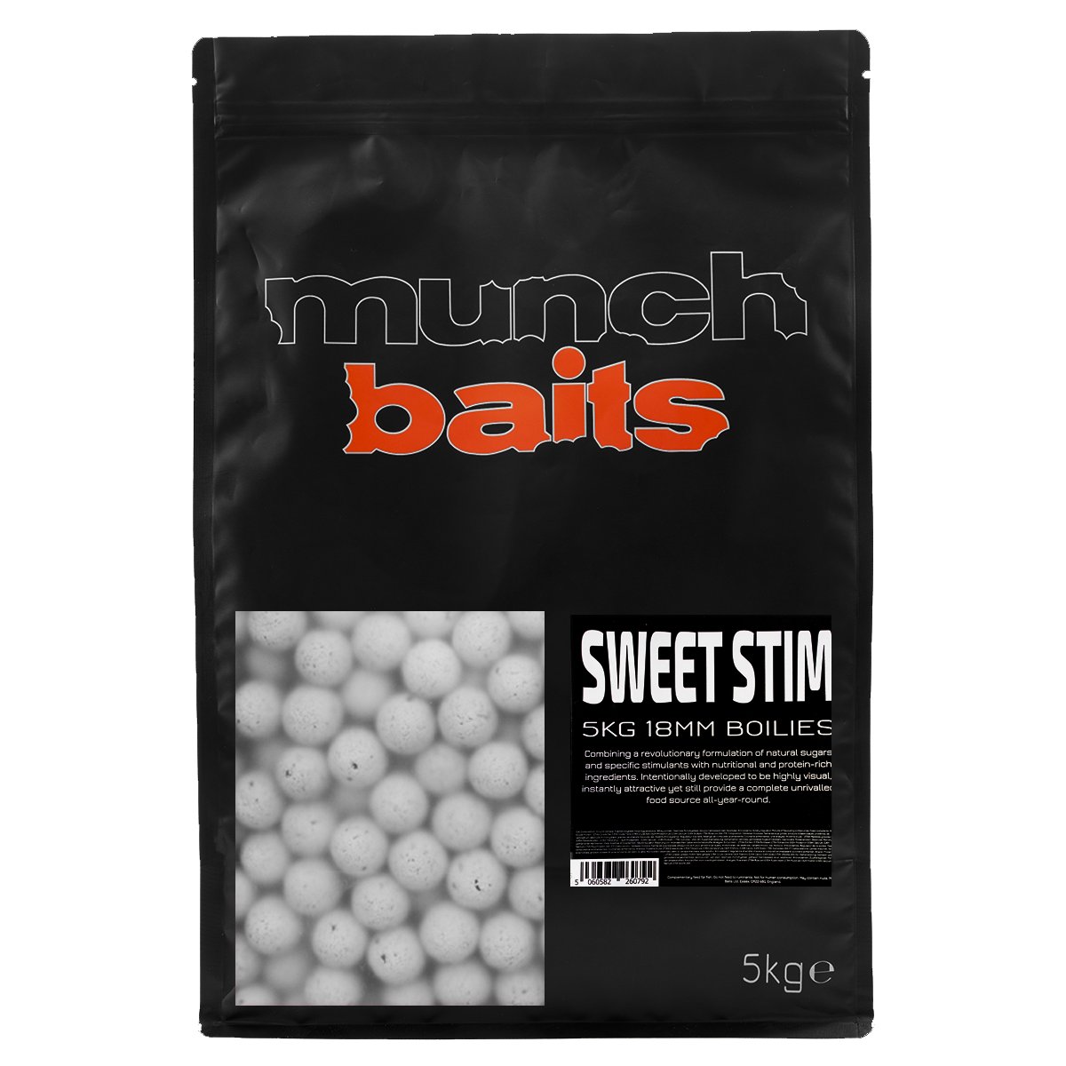 Munch Baits boilies Sweet Stim Průměr 18mm: Balení 5kg