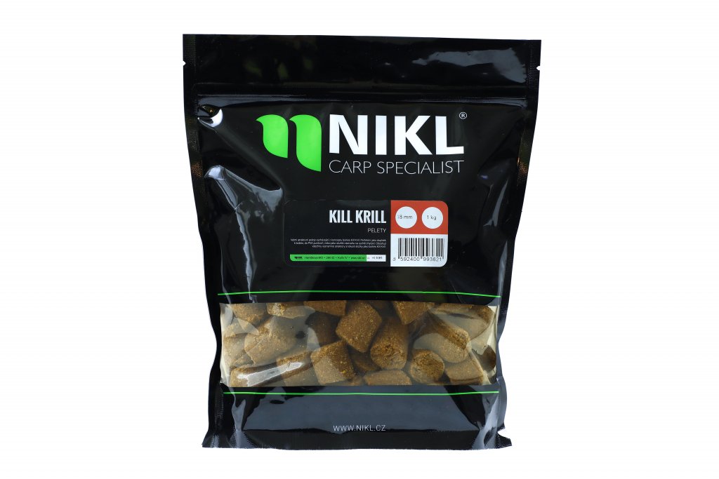 Karel Nikl pelety Kill Krill 1kg Velikost: 18mm