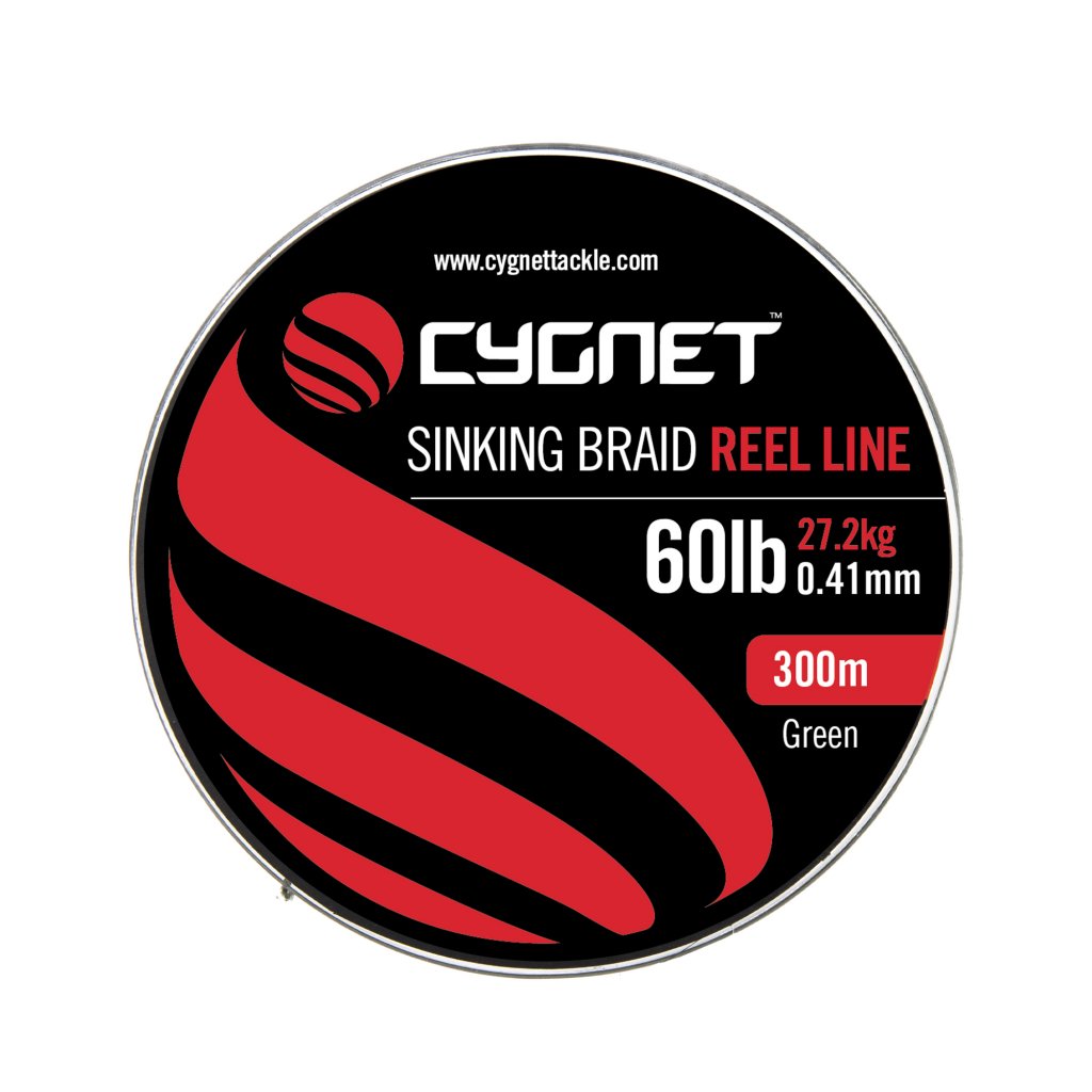 Cygnet kmenová šňůra Sinking Braided 300m Průměr 0,41mm: 60lb 27,2kg