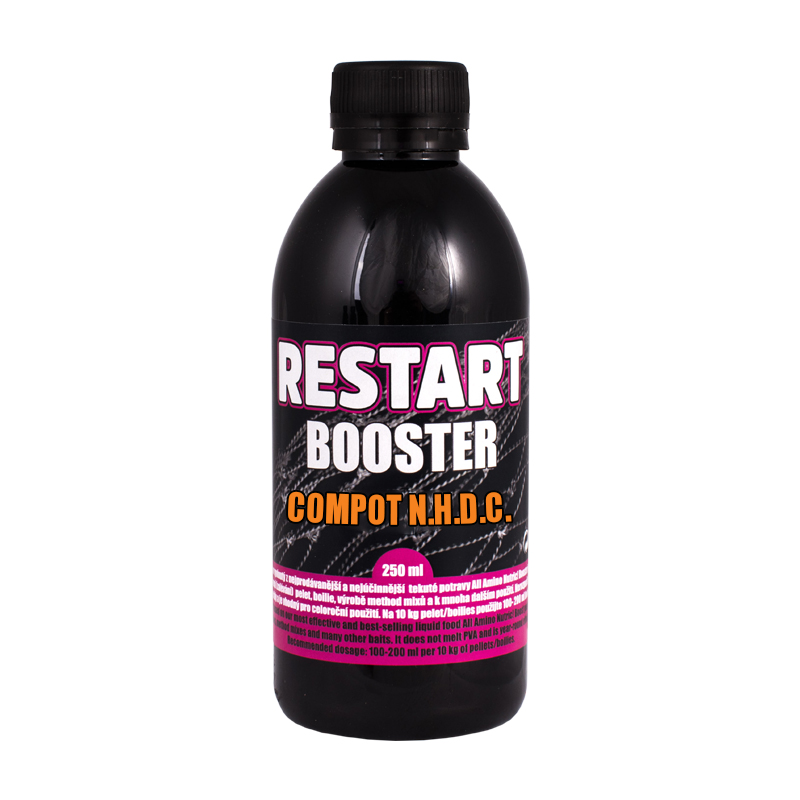 LK Baits booster Restart 250ml Příchuť: Compot N.H.D.C.