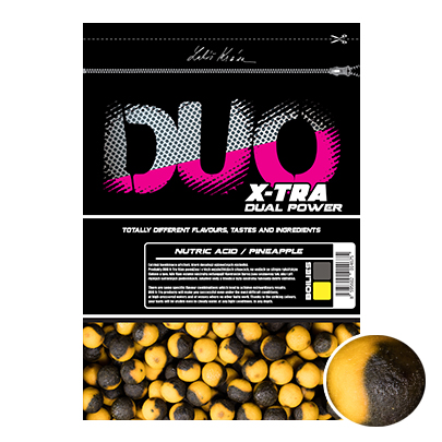 LK Baits boilies DUO X-Tra Nutric Acid/Pineapple Průměr 12mm: Balení 800g