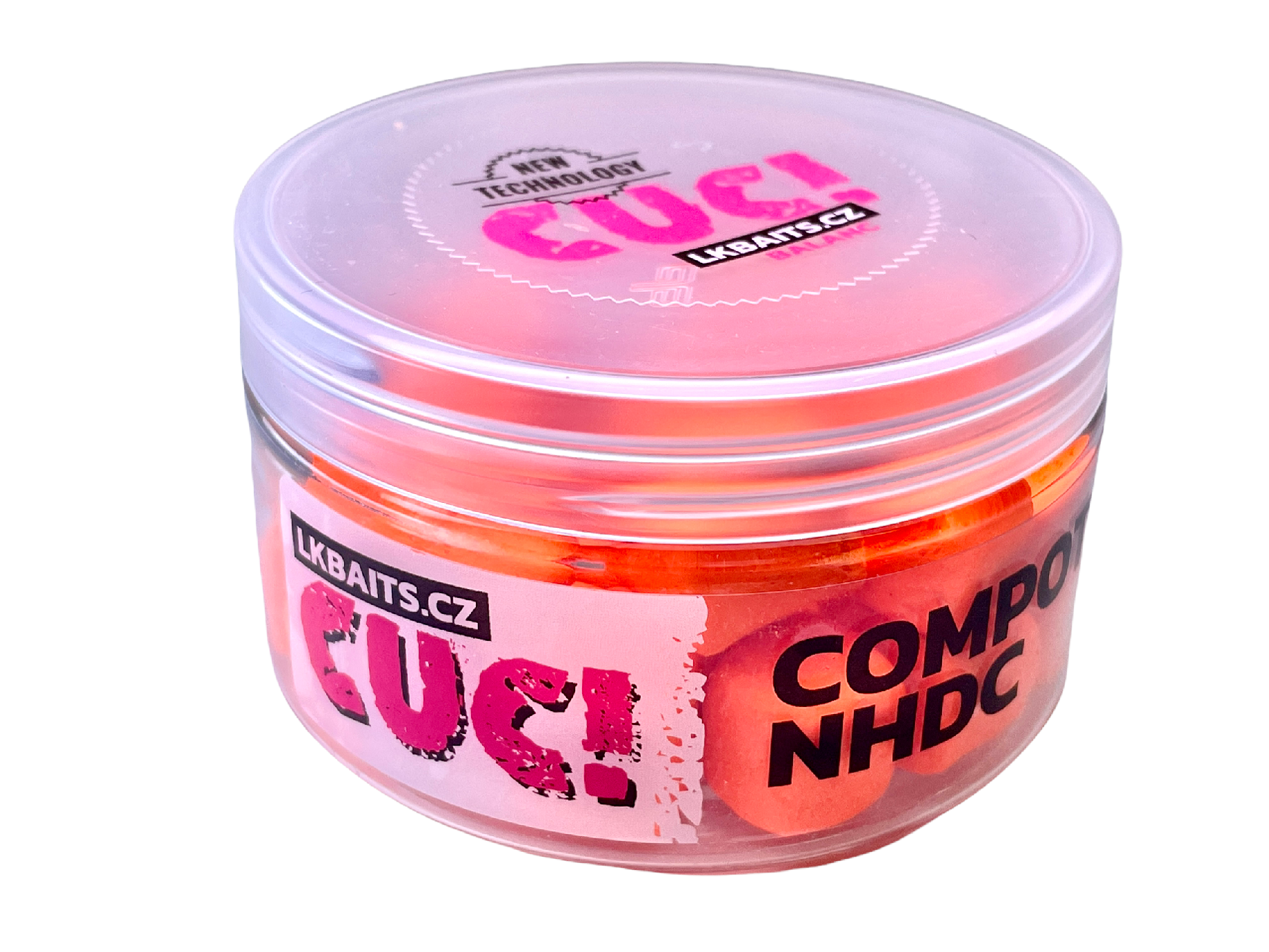 LK Baits CUC! Nugget Balanc Fluoro 10mm 100ml Příchuť: Compot N.H.D.C