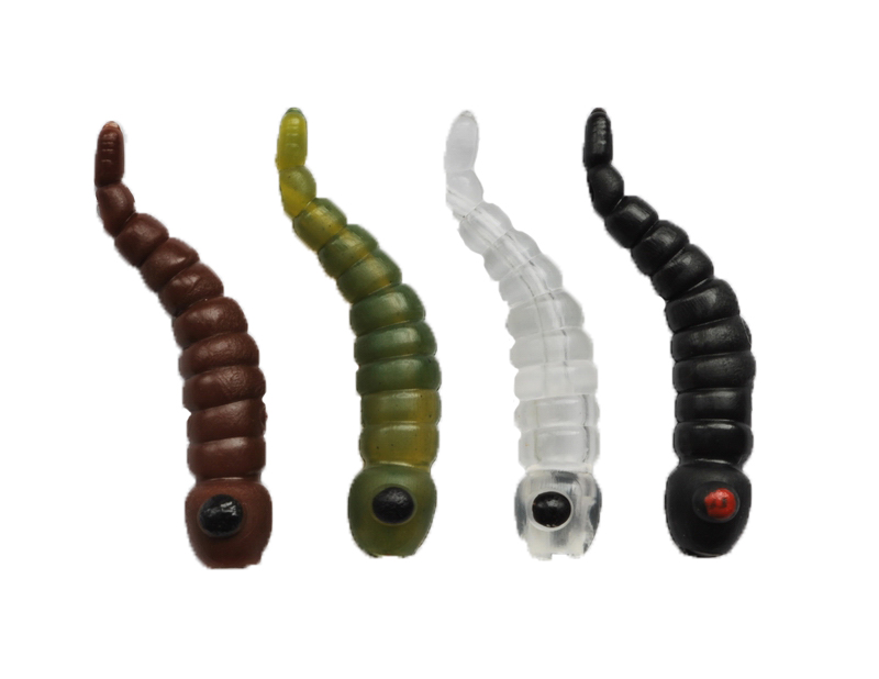 Carp´R´Us rovnátko krátké Mouthsnagger Dragonfly Larvae Shorty 8ks Barva: Brown