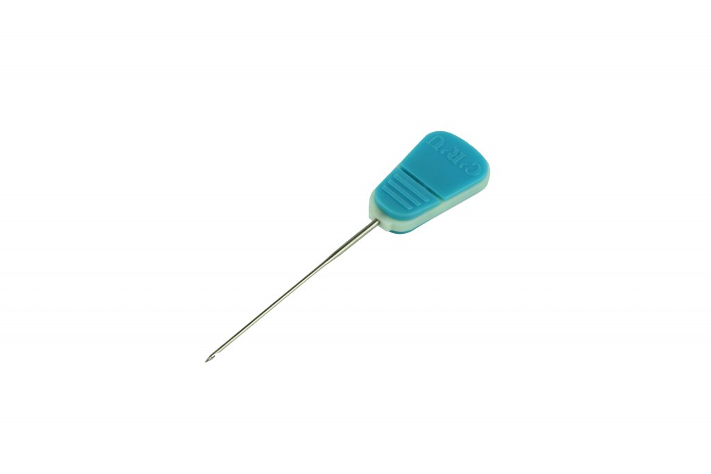 Carp´R´Us boilie jehla CRU Baiting needle Short spear needle modrá