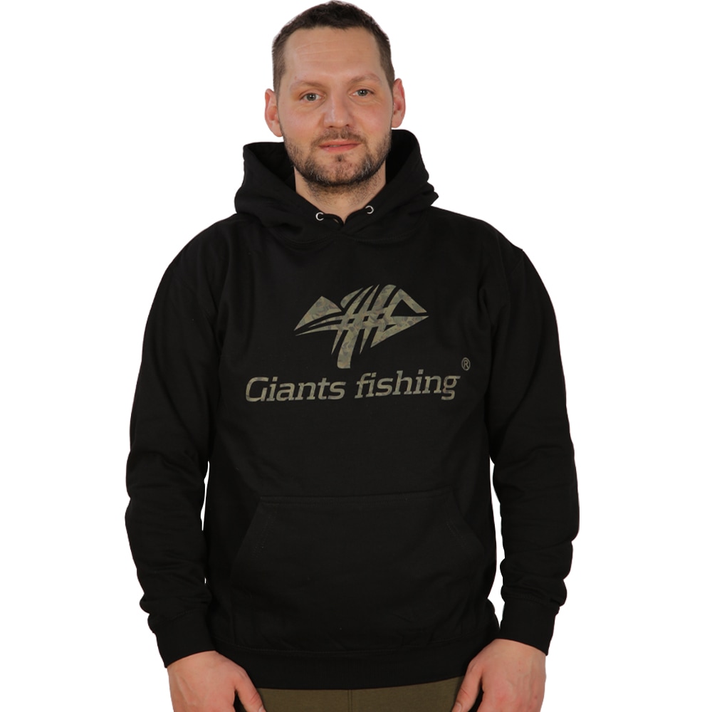 Giants Fishing mikina Camo Logo černá Velikost: XXL