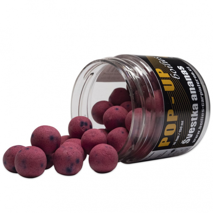 Carp Inferno pop up boilies 16mm 150ml Příchuť: Ananas/Švestka