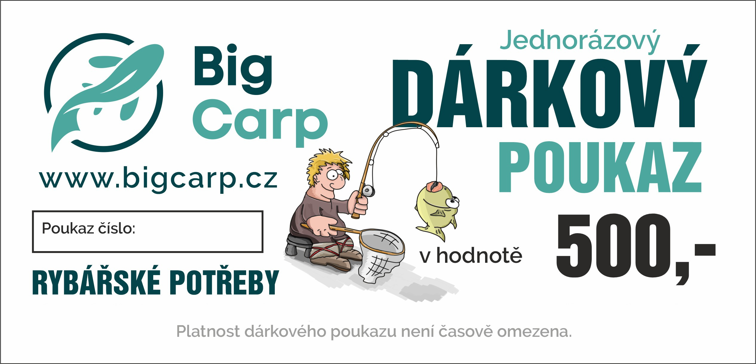 Big Carp Dárkový poukaz 500