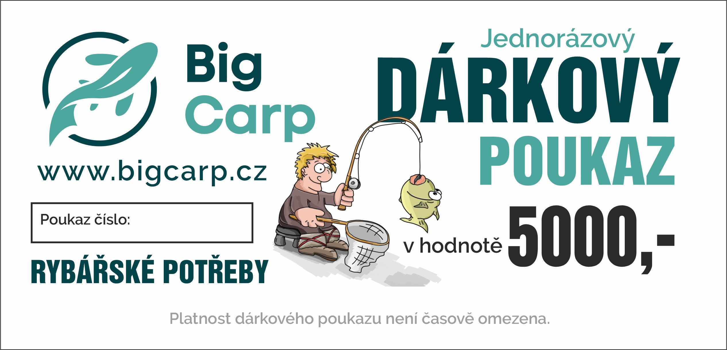 Big Carp Dárkový poukaz 5000