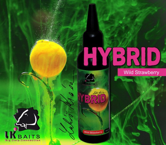 LK Baits Hybrid Activ 100ml Příchuť: Wild Strawberry