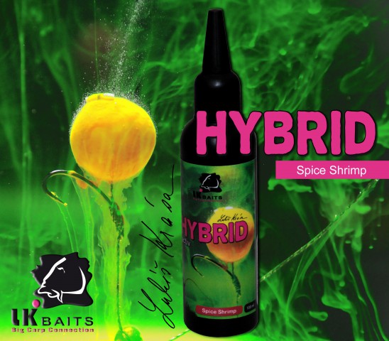 LK Baits Hybrid Activ 100ml Příchuť: Spice Shrimp