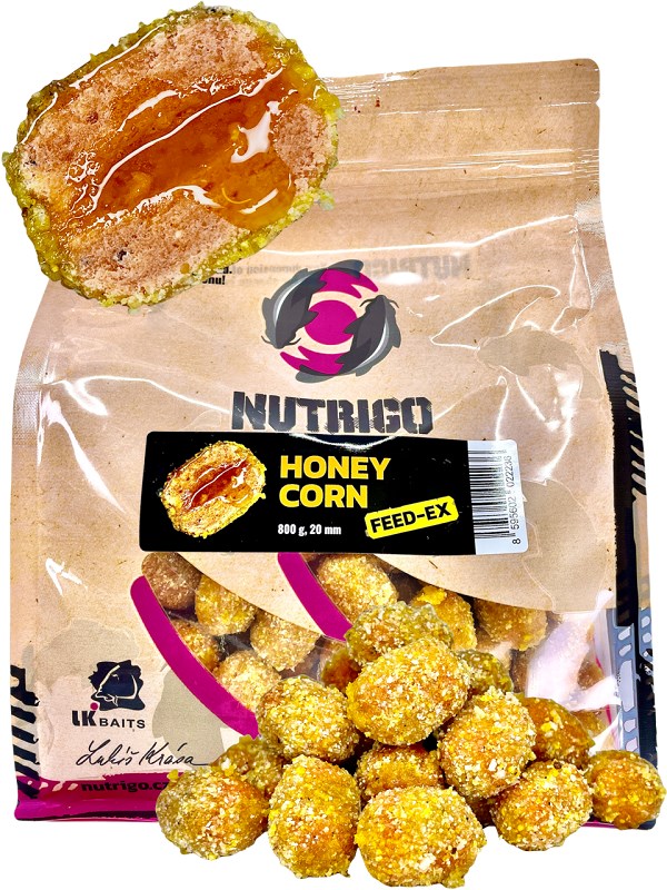 LK Baits Nutrigo Feed-Ex Honey Corn 20mm 800g