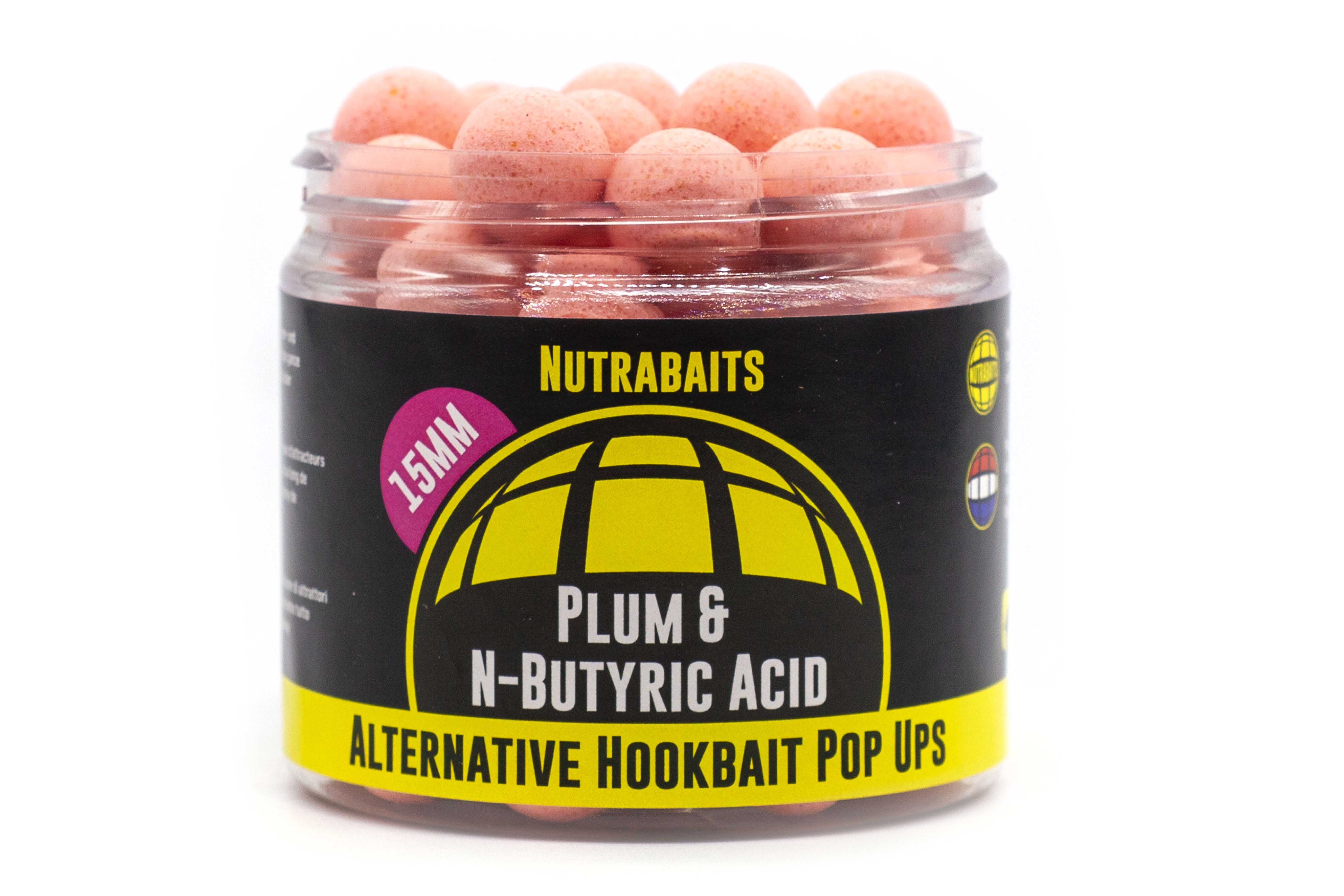 Nutrabaits pop-up Plum&N-Butyric Acid 15mm
