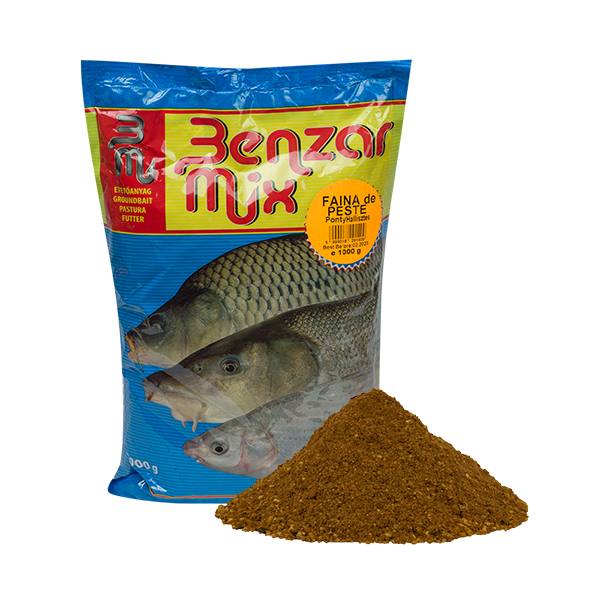 Benzar Mix krmítková směs Benzar 1kg Příchuť: Rybí moučka