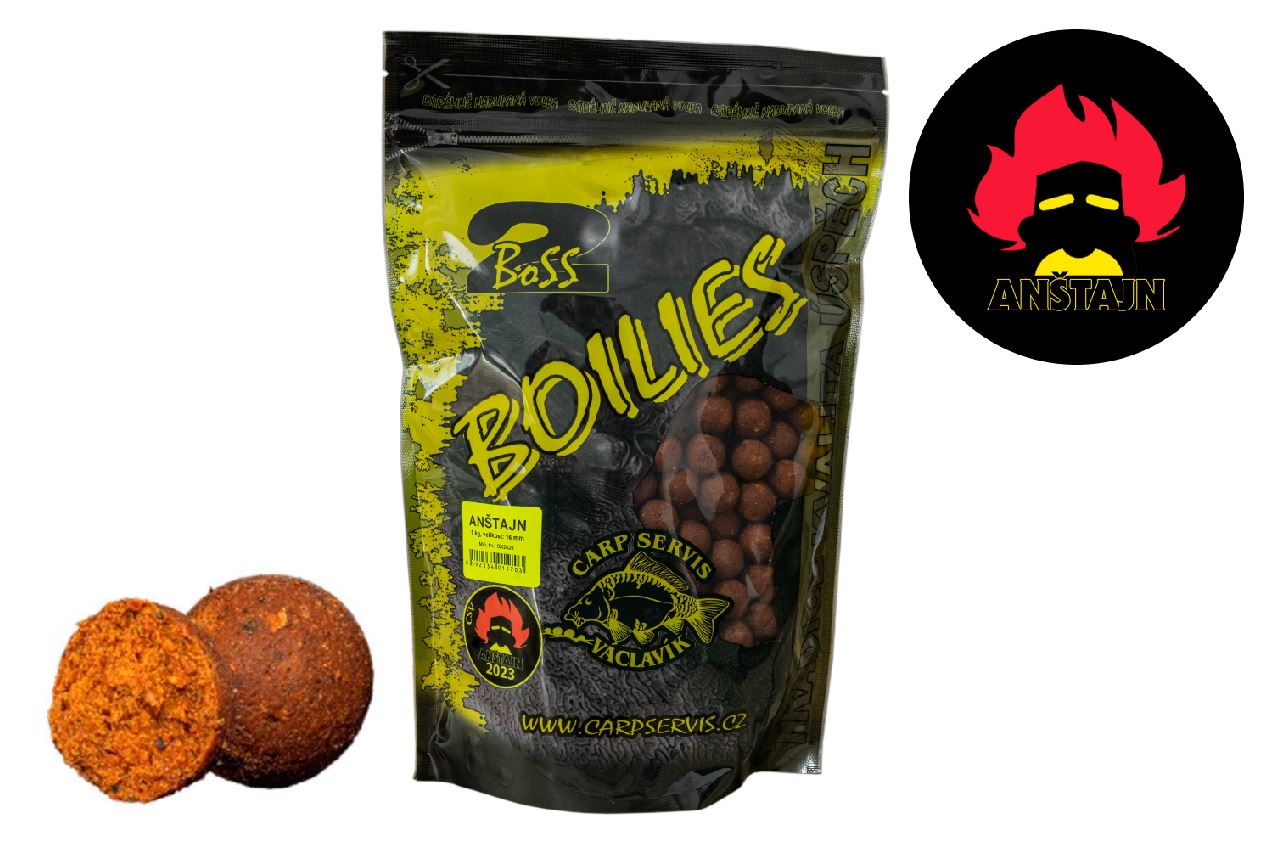 Carp Servis Václavík boilies Boss2 Anštajn 20mm Balení: 1kg