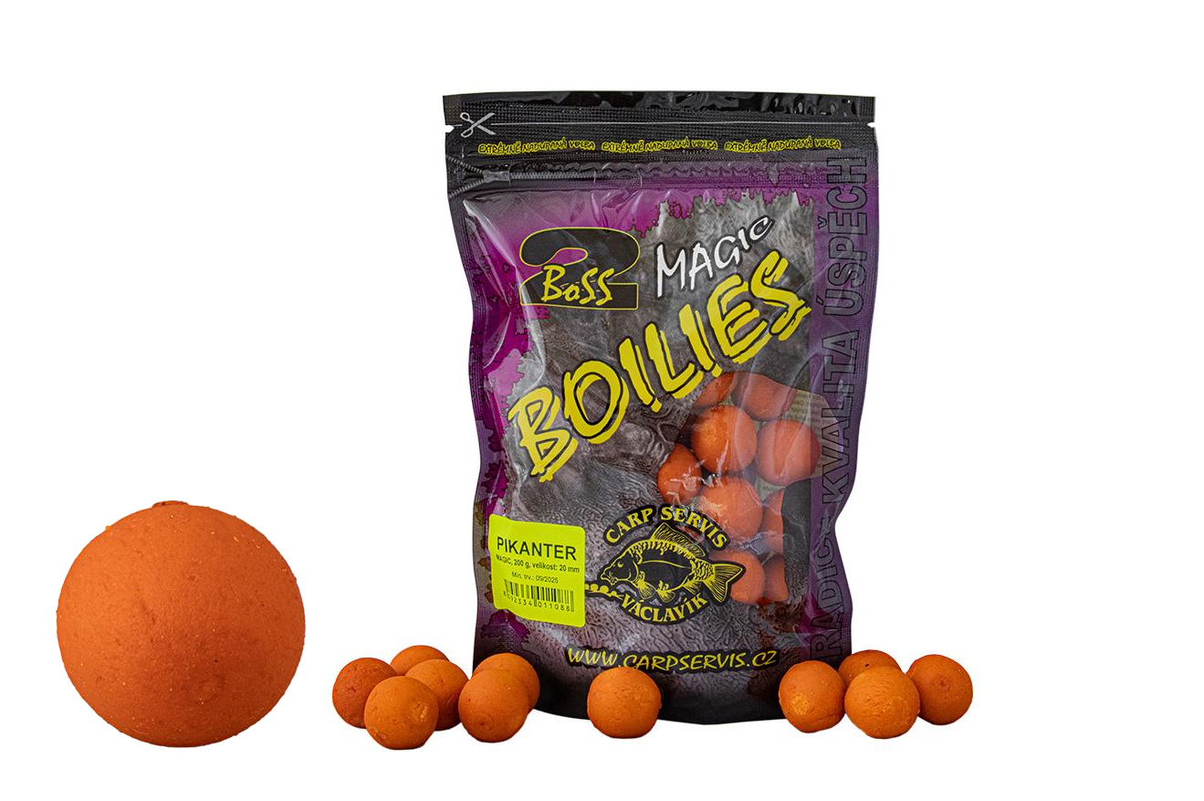 Carp Servis Václavík boilies Boss2 Magic Pikanter 20mm Balení: 200g