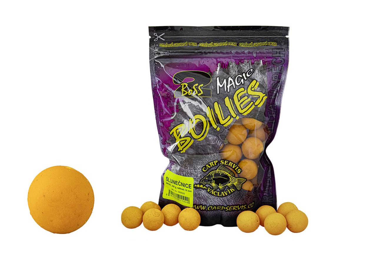 Carp Servis Václavík boilies Boss2 Magic Slunečnice 16mm Balení: 1kg