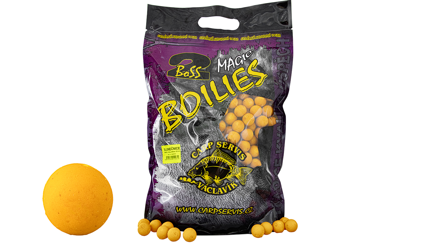 Carp Servis Václavík boilies Boss2 Magic Slunečnice 20mm Balení: 2,5kg