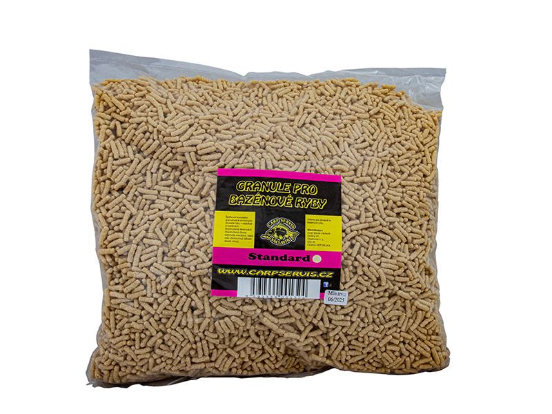 Carp Servis Václavík granule pro jezírkové ryby Standard 500g