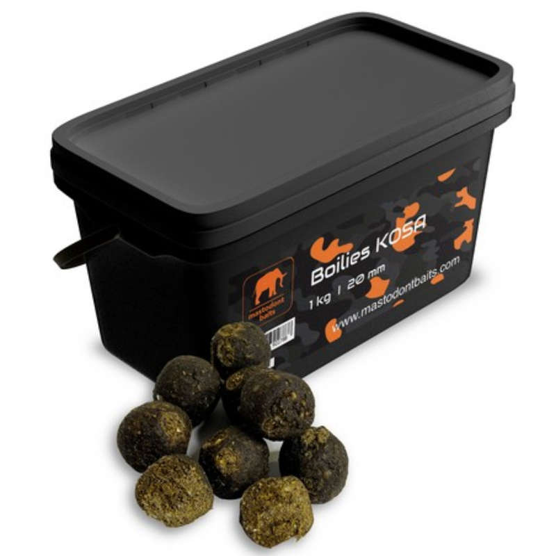 Mastodont Baits boilies KOSA 24mm Balení: 5kg