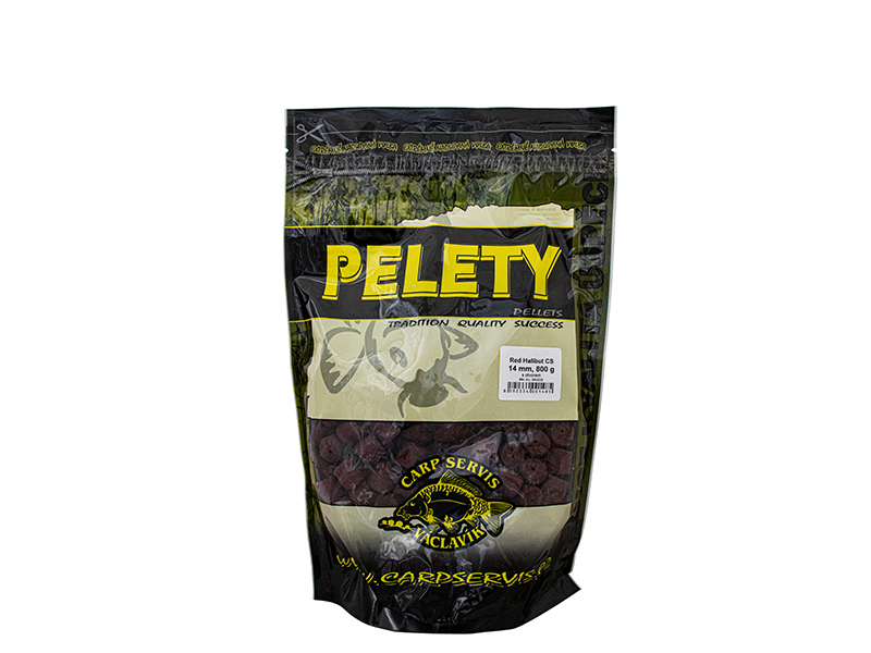 Carp Servis Václavík pelety s otvorem Red Halibut CS 800g Velikost: 20mm