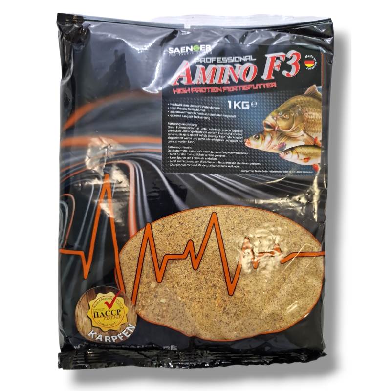Saenger krmítková směs Amino F3 1kg Příchuť: Karpfen