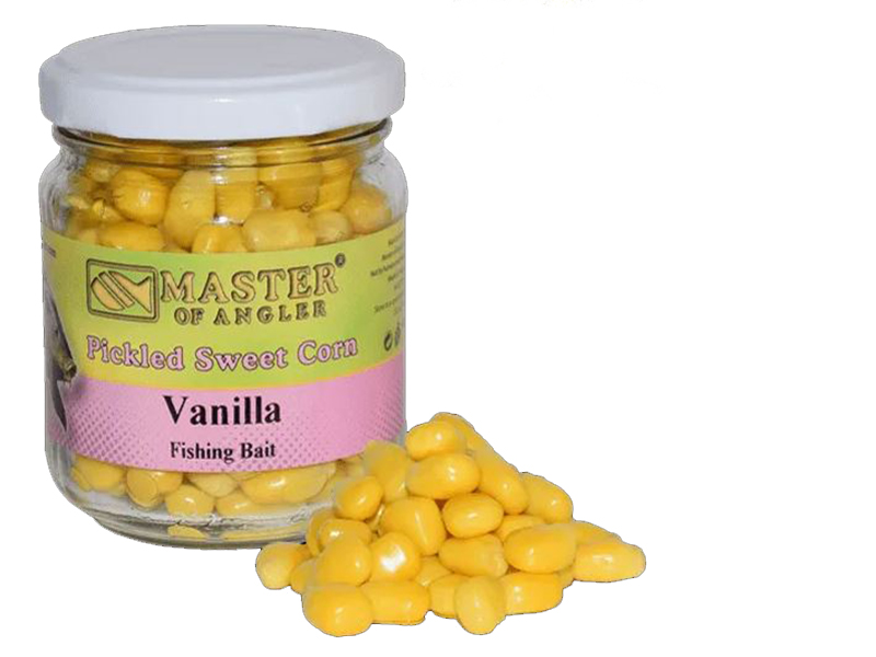 Master of Angler kukuřice Pickled Sweet Corn 212ml Příchuť: Vanilka