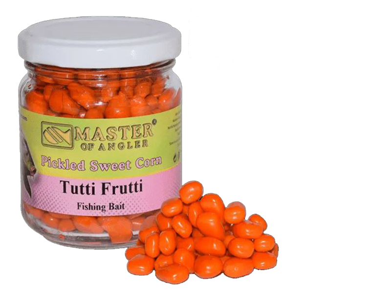 Master of Angler kukuřice Pickled Sweet Corn 212ml Příchuť: Tutti Frutti