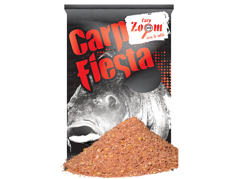 Carp Zoom vnadící směs Carp Fiesta 1kg Příchuť: Jahoda