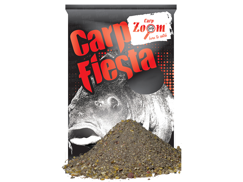 Carp Zoom vnadící směs Carp Fiesta 1kg Příchuť: Black Carp - Studená voda