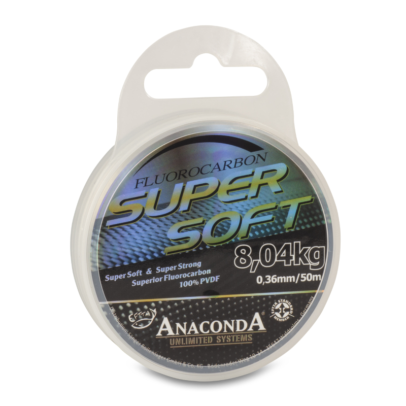 Anaconda Super Soft Fluorocarbon 50m Průměr: 0,36mm