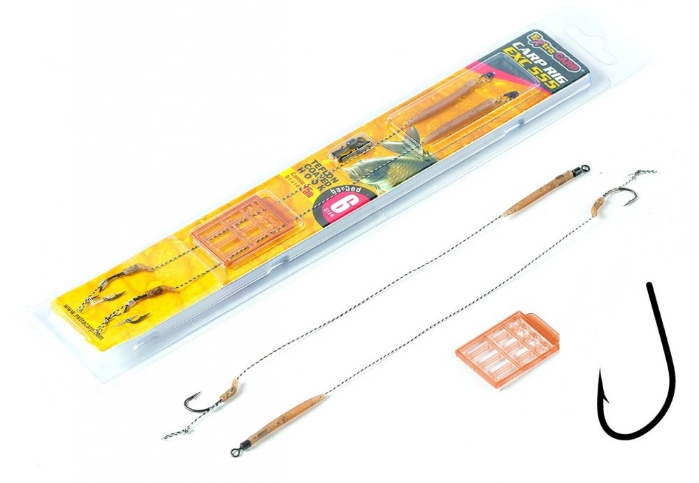 Extra Carp hotový návazec Boilie Rig EXC 555 Velikost: 2