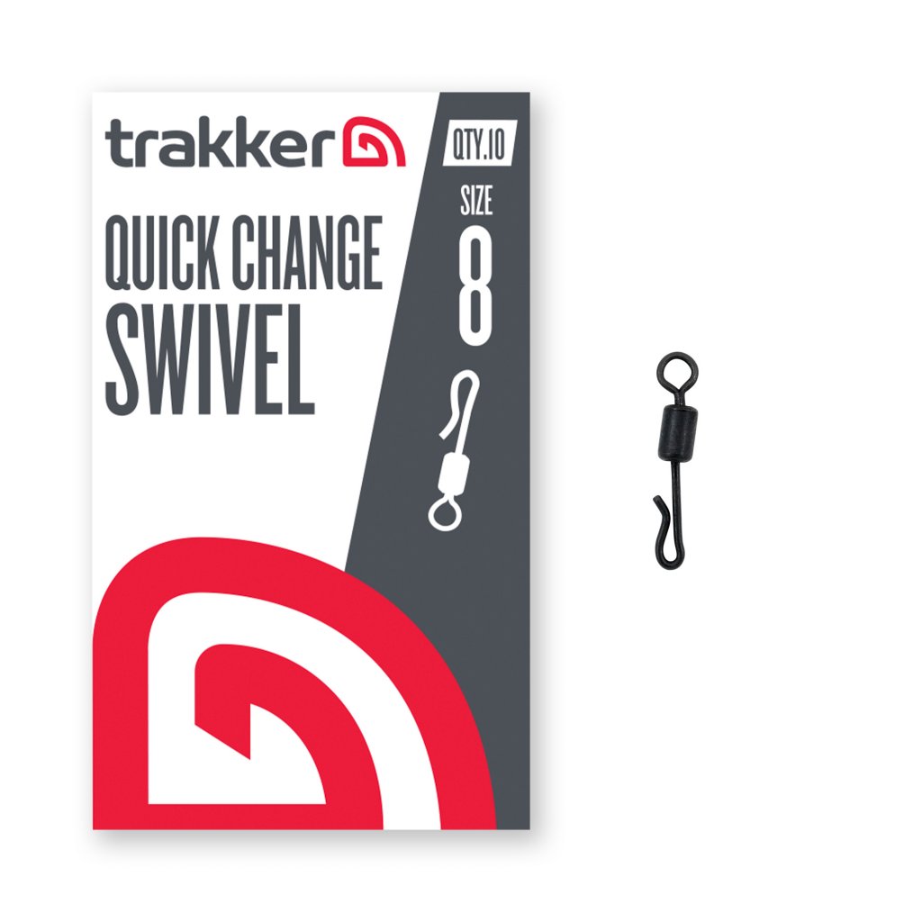 Trakker obratlík Quick Change Swivel velikost 8, 10ks