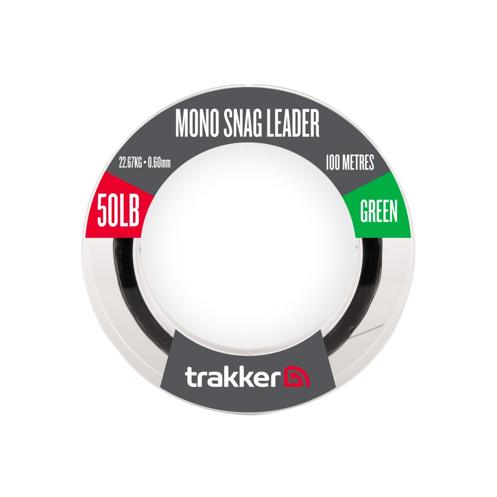 Trakker šokový vlasec Snag Leader Green 100m Průměr: 0,60mm