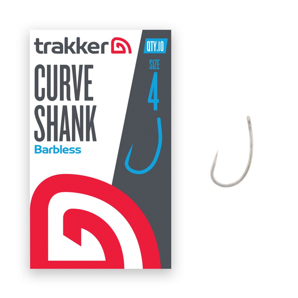 Trakker háček bez protihrotu Curve Shank Hooks Velikost: 4