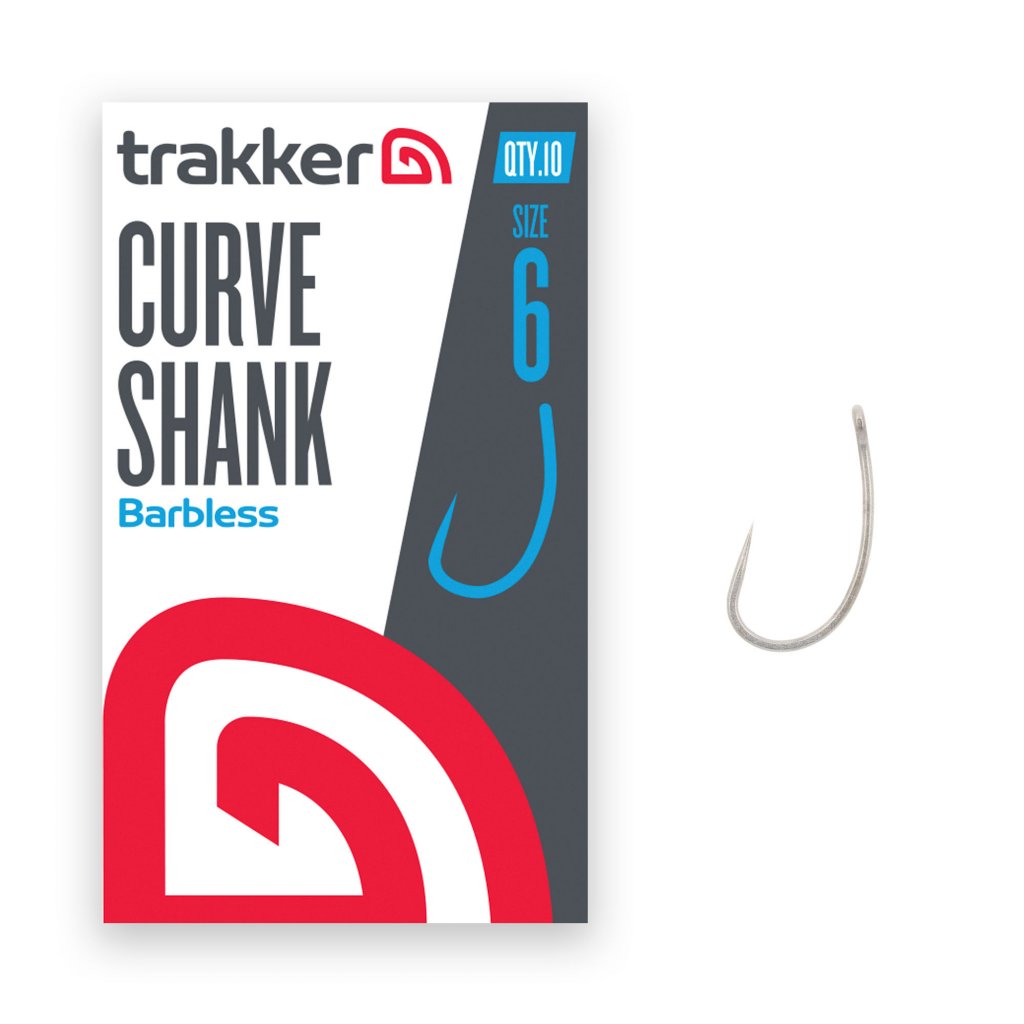 Trakker háček bez protihrotu Curve Shank Hooks Velikost: 6