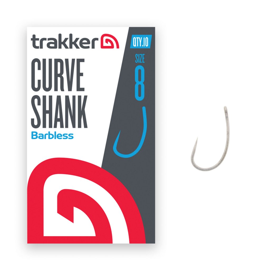 Trakker háček bez protihrotu Curve Shank Hooks Velikost: 8