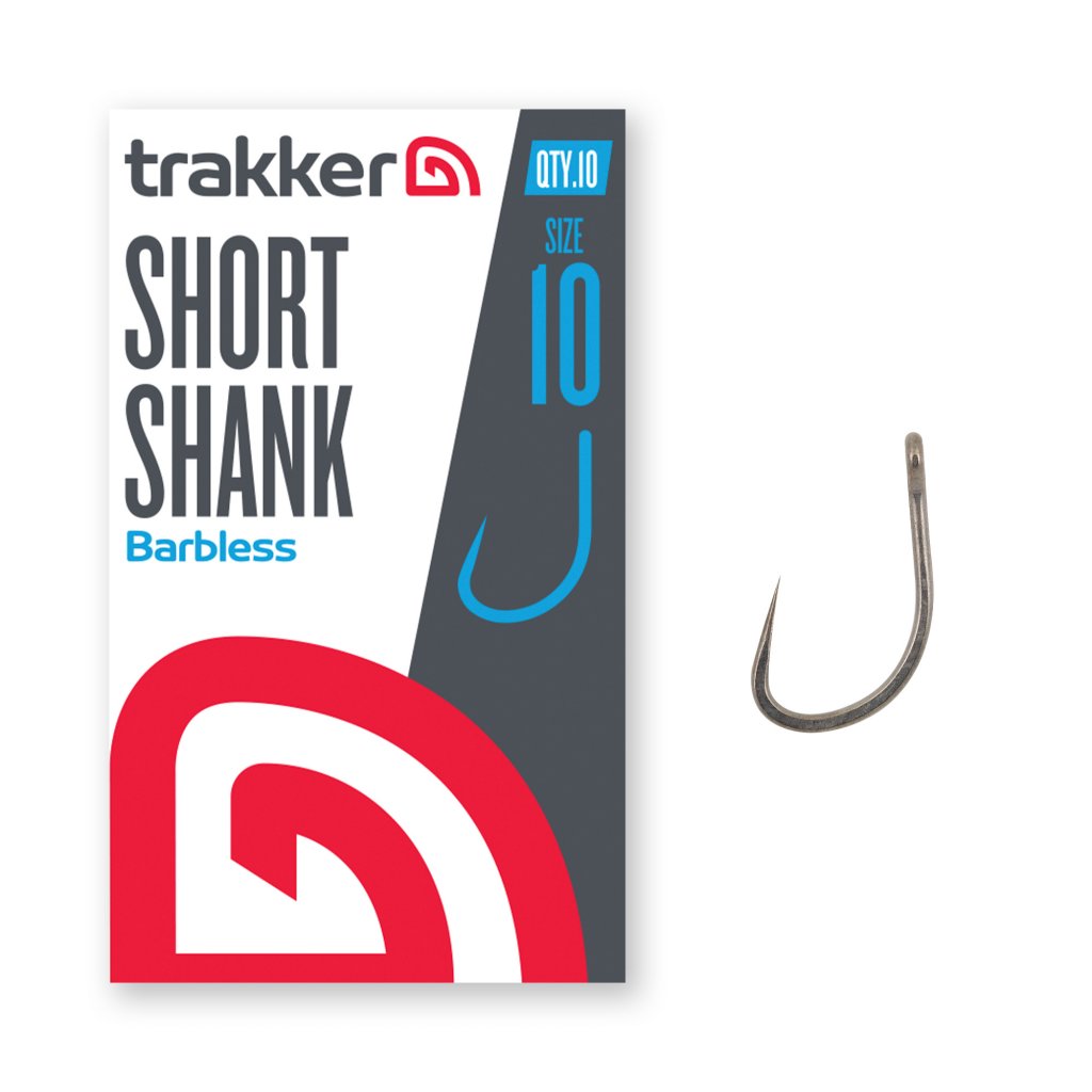 Trakker háček bez protihrotu Short Shank Hooks Velikost: 10