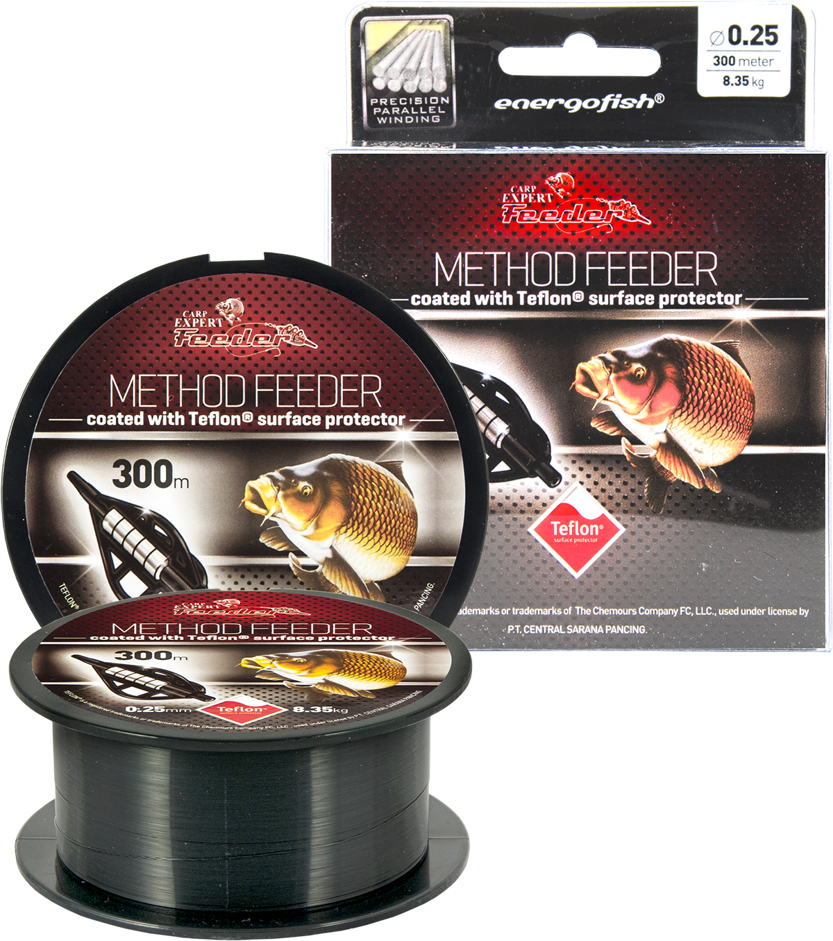 Carp Expert vlasec Method Feeder Teflon 300m Průměr: 0,28mm