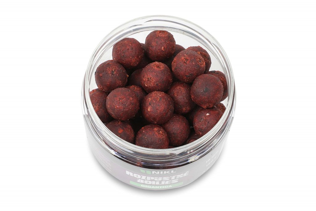 Karel Nikl rozpustné boilies Gigantica 150g Průměr: 14mm