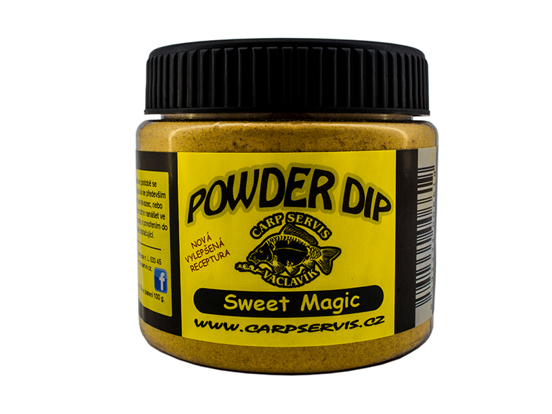 Carp Servis Václavík práškový dip Powder Dip 100g Příchuť: Sweet Magic