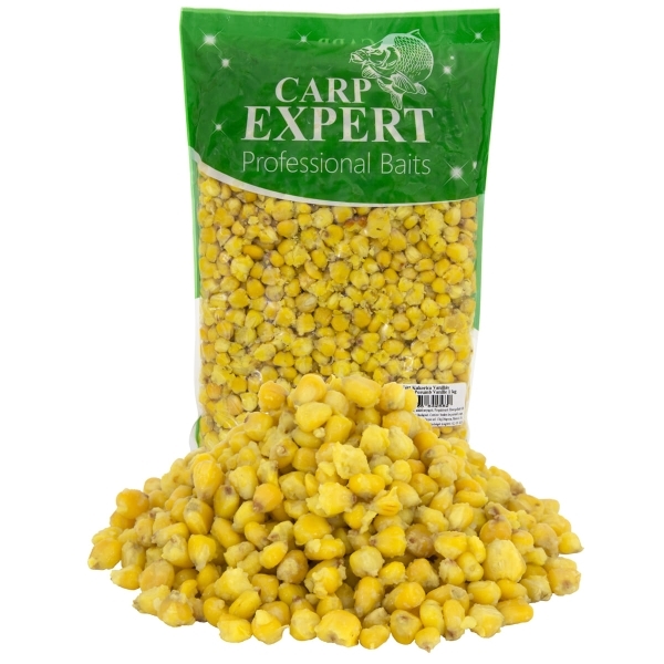 Carp Expert krmná kukuřice Professional Baits 1kg Příchuť: Vanilka