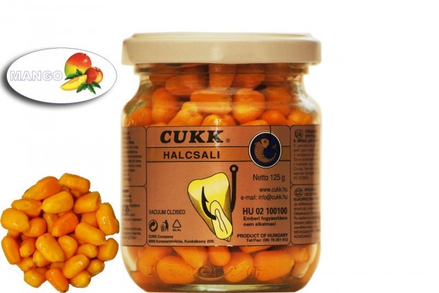 Cukk barevná kukuřice bez nálevu 125g Příchuť: Mango