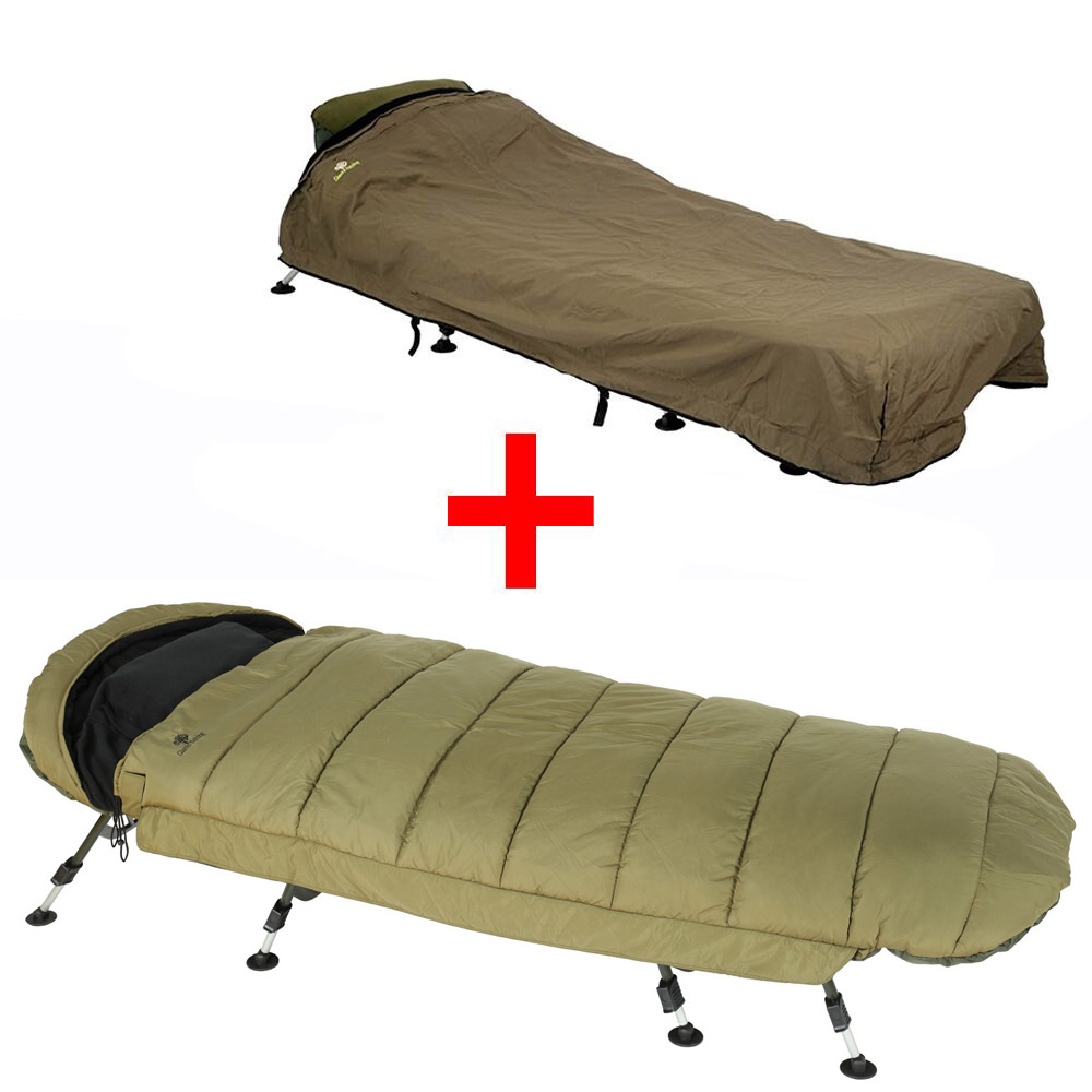 Giants fishing spací pytel 5 Season Extreme XS Sleeping Bag + přehoz Exclusive Bedchair Cover ZDARMA!