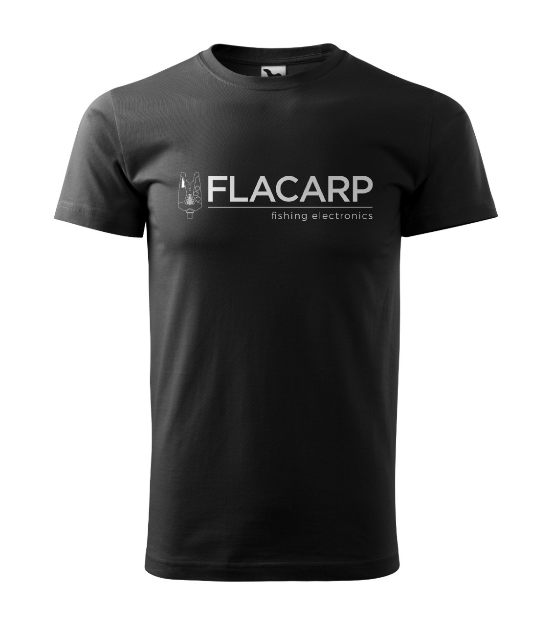 Flacarp tričko Fishing Electronics černé s potiskem velikost XXL