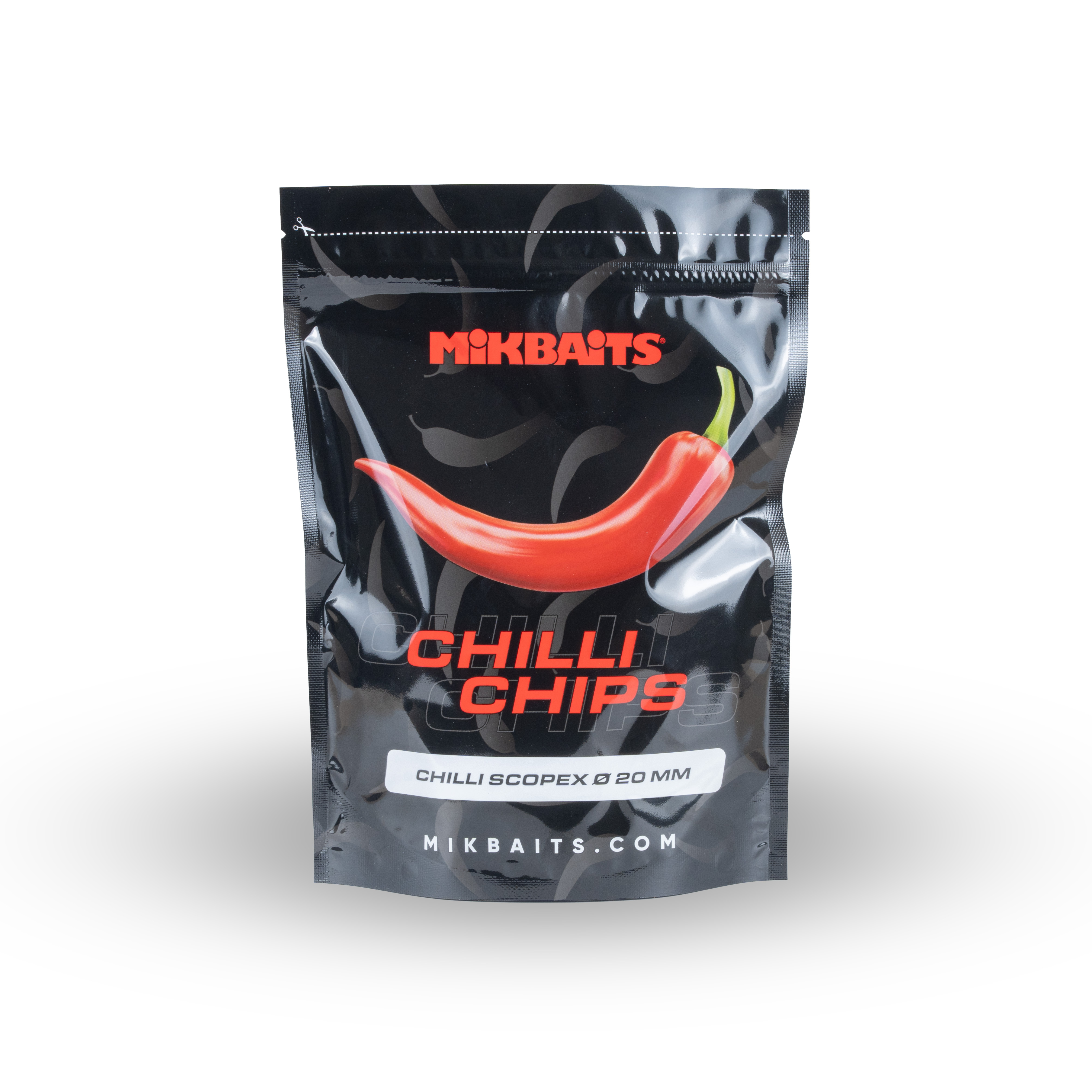 Mikbaits boilie Chilli Chips Chilli Scopex 20mm Balení: 300g