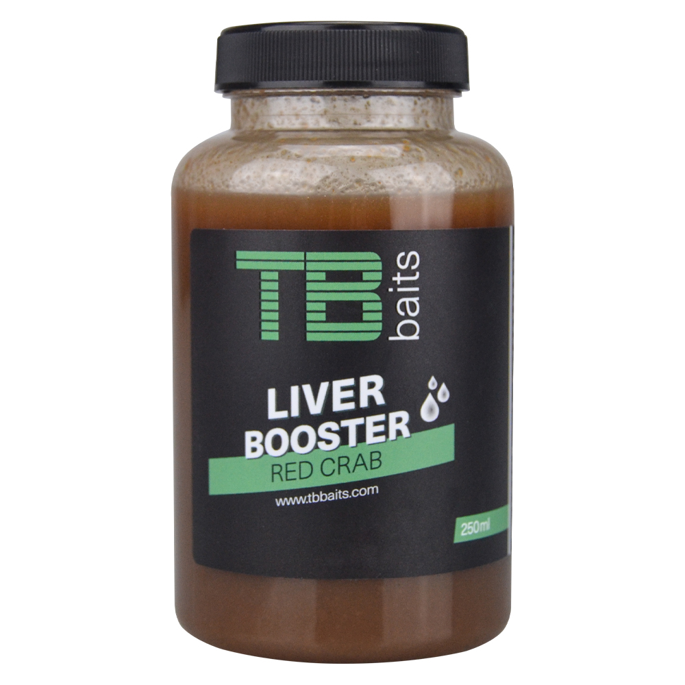 TB Baits Liver booster Red Crab 250ml