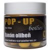 Carp Inferno pop up boilies Banán Oliheň 16mm 150ml 1