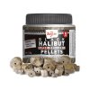 Carp Zoom pelety s dírou Black Halibut Pellets 20mm 120g